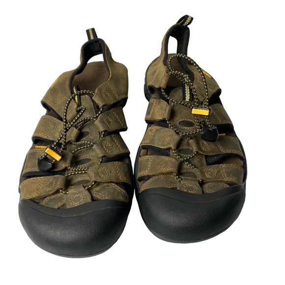 Keen men’s Newport leather hiking waterproof closed toe sandals size 11.5 main image 8
